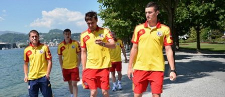 Brigada din Bosnia la meciul amical Slovenia - Romania